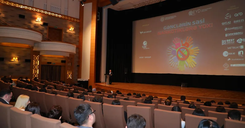 ​“Gənclərin səsi: Narkotiklərə Yox!” adlı maarifləndirici konsert proqramı keçirilib Foto