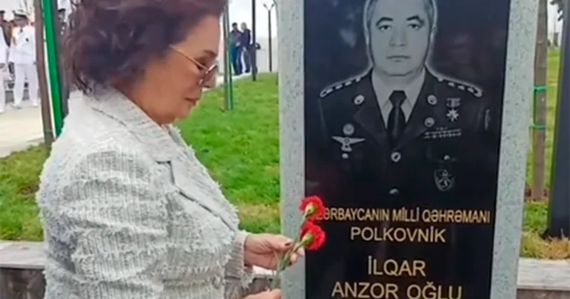 Hülya Koçyiğit də Memorial Məzarlığını ziyarət etdi Video