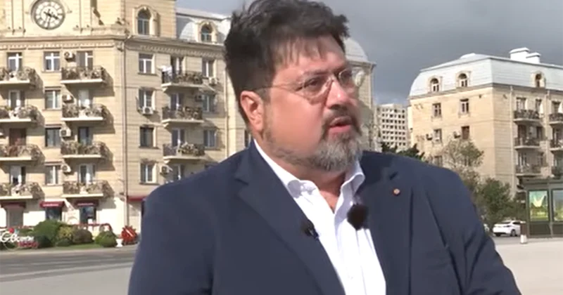 “Burada bütün forma və konturlar bir ismarıcı ifadə edir” Zəfər Muzeyinin memarı Video
