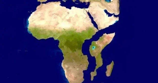 Afrika parçalanır, yeni okean yaranır