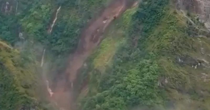 Himalay dağlarında uçqun olub, 14 Nepal vətəndaşı itkin düşüb VİDEO