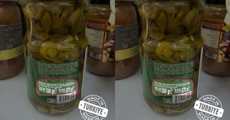 Türkiyə malları İsrail marketlərində necə peyda oldu? İnanılmaz FOTOLAR