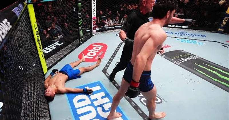 Неудачный дебют азербайджанского бойца в UFC