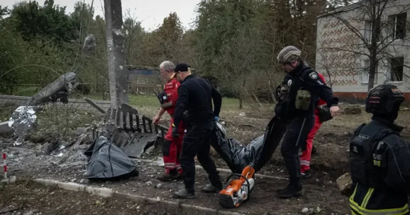 Российские дроны бьют по жилым домам в Киеве и Сумах: есть погибшие и раненые фото