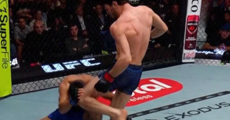 UFC də ilk döyüşünə çıxan azərbaycanlı idmançı diskvalifikasiya olundu (Video)