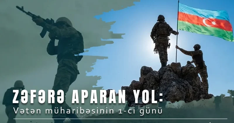 Vətən müharibəsinin birinci günü: Altı ərazi işğaldan azad edildi