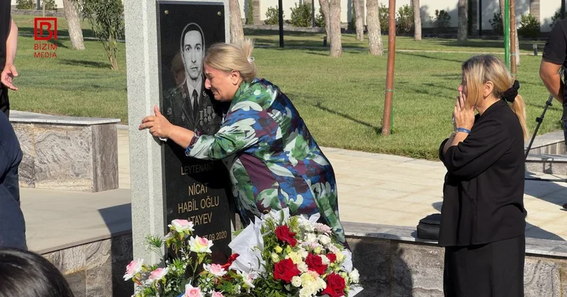 Hərbi Memorial Məzarlıqdan duyğusal görüntülər FOTO