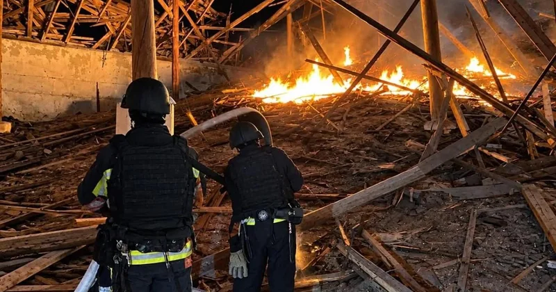 Odessa Rusiya hücumuna məruz qaldı: Ölən və yararlılar var FOTO