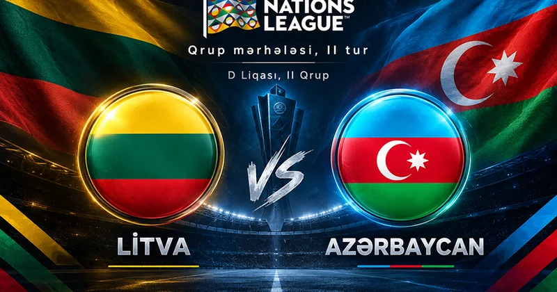 ML: Litva Azərbaycan matçında bərabərlik YENİLƏNİR