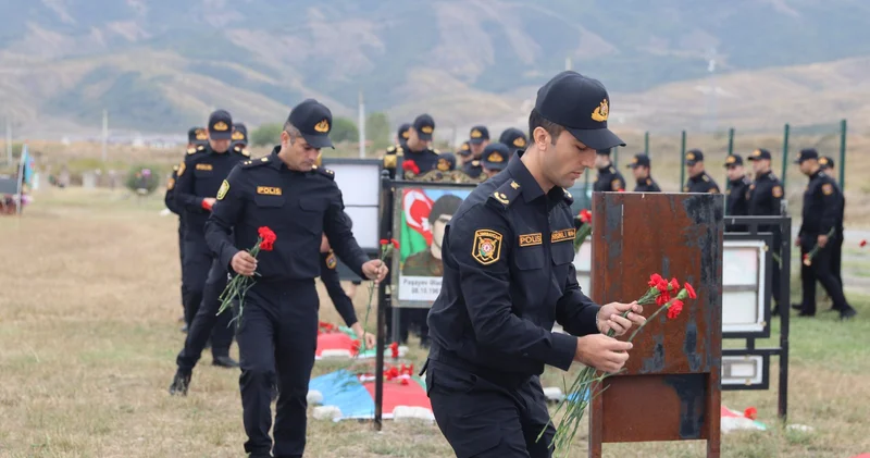 Xocalıda şəhidlər anıldı FOTO