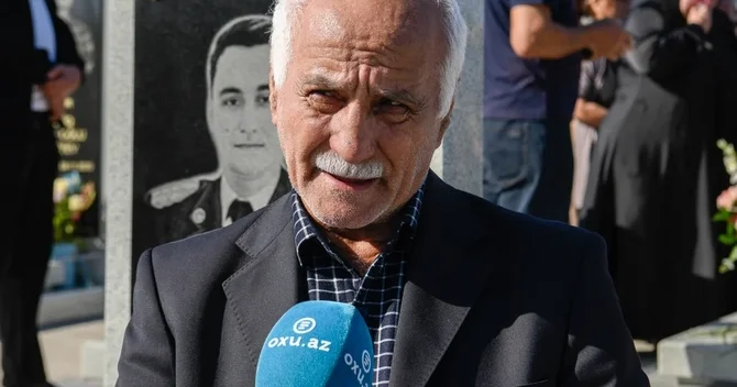 Şəhid atası: Anaların gözləri yaşlı qalmasın deyə zabitlərimiz həmin gün əsgərlərini də qorudular