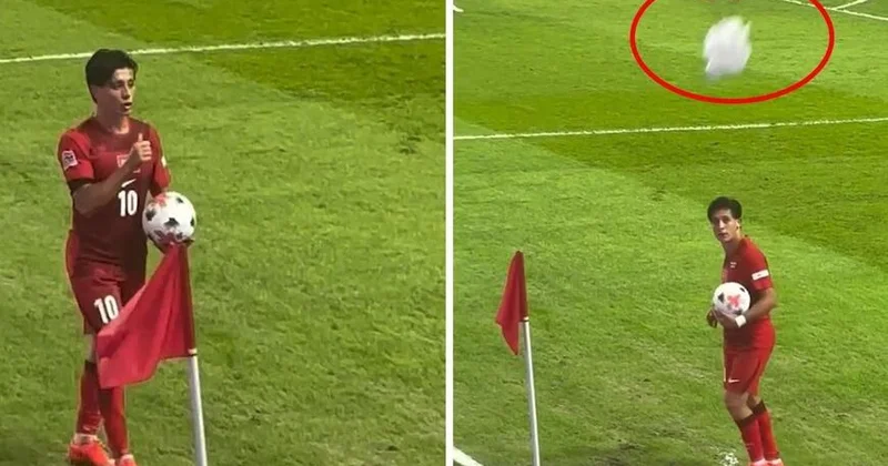 Arda Gülər su istədi, görün, azarkeşlər nə etdilər (Video)