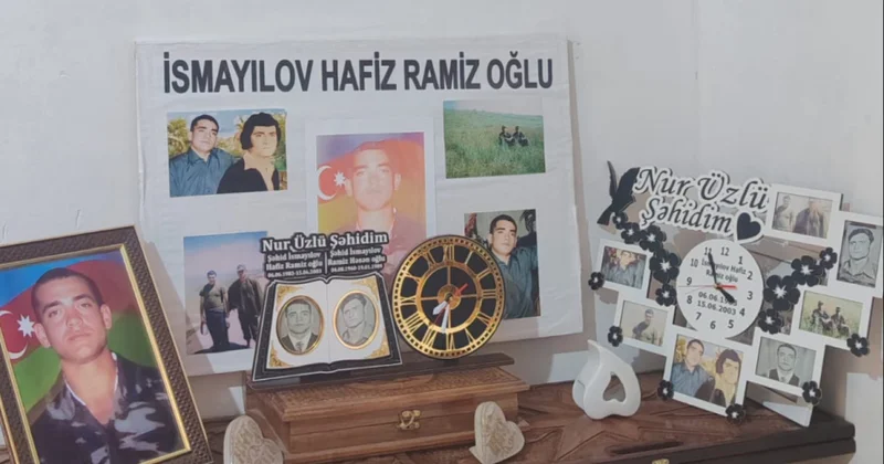 Atasının yolunu davam etdirən şəhid Hafiz İsmayılov