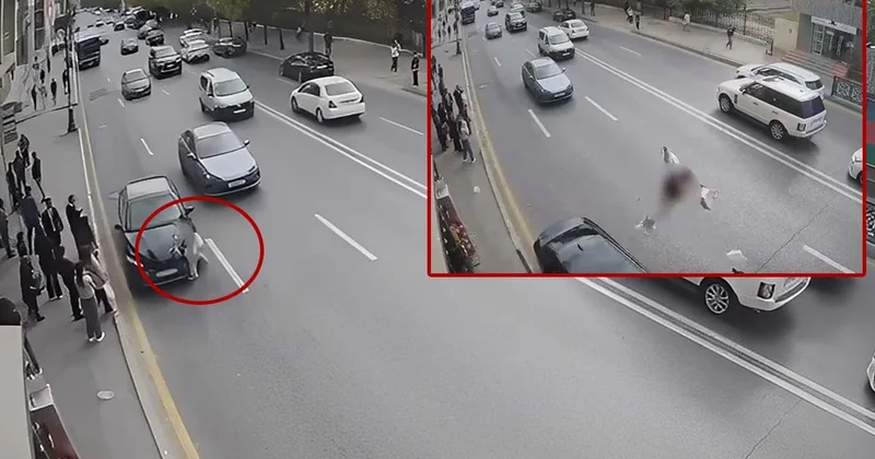 Bakıda dəhşətli piyadavurma hadisələrinin ANBAAN GÖRÜNTÜLƏRİ