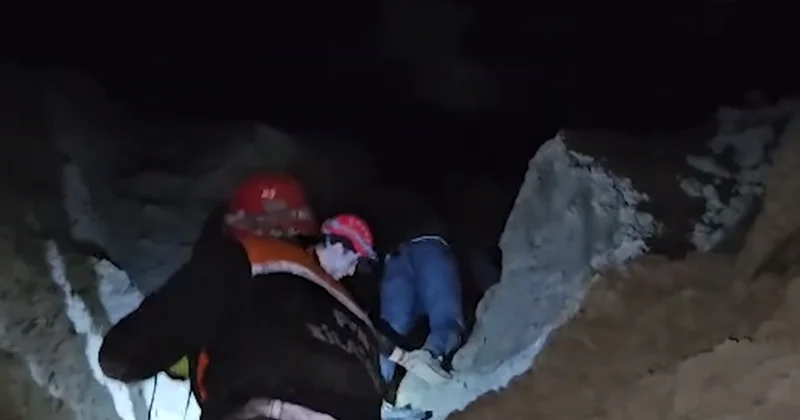 24 yaşlı oğlan dağa çıxdı, düşə bilmədi Video