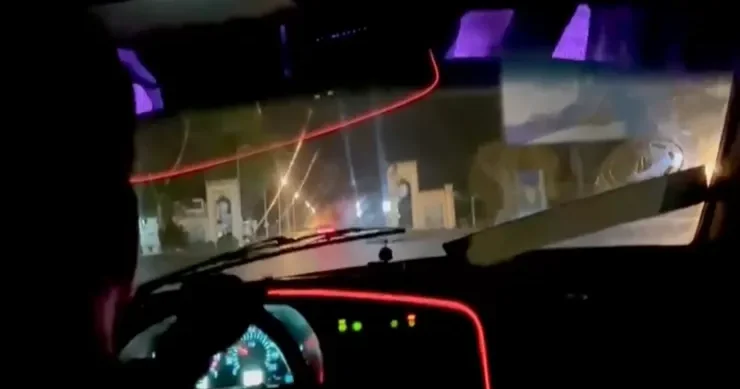 Xaçmaz yollarında təhlükə saçan avtoş həbs edildi VİDEO