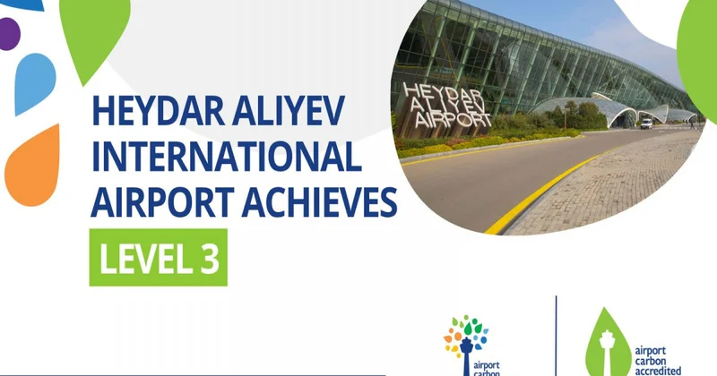 Heydər Əliyev Beynəlxalq Hava Limanı “ACI”nin ACA proqramı üzrə 3 cü səviyyə sertifikatını əldə etdi
