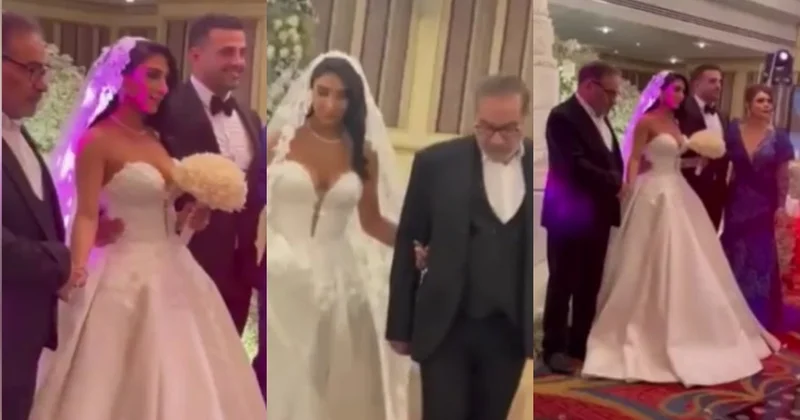 Alman qəzeti Xameneinin müşavirinin qızının açıq gəlinlik paltarından yazdı