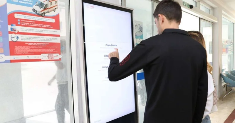 Poliklinikalarda elektron növbə konsepti fəaliyyətə başlayıb FOTO