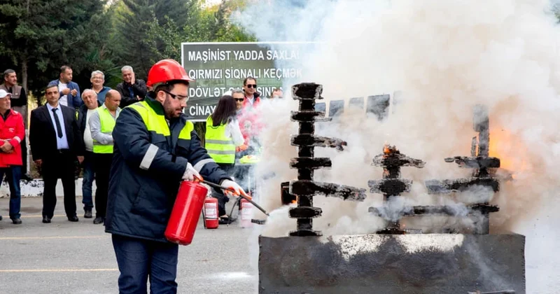 ADY və Dövlət Əmək Müfəttişliyi Xidməti birgə təlimlərə başlayıb FOTO