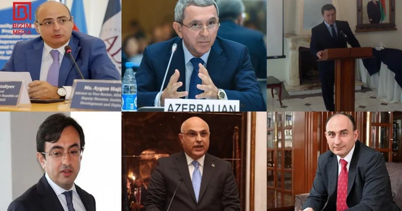 Bu gün geri çağırılan və yeni təyin olunan SƏFİRLƏRİMİZ SİYAHI