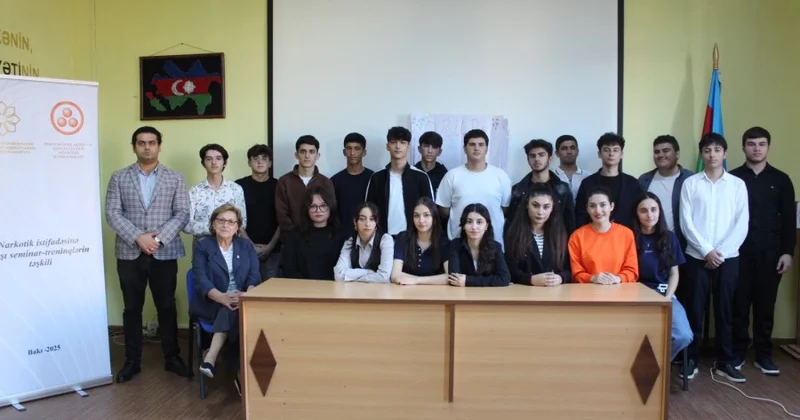 Buzovnada “Narkotik istifadəsinə qarşı seminar treninqlər” layihəsi çərçivəsində növbəti tədbir keçirilib FOTOLAR