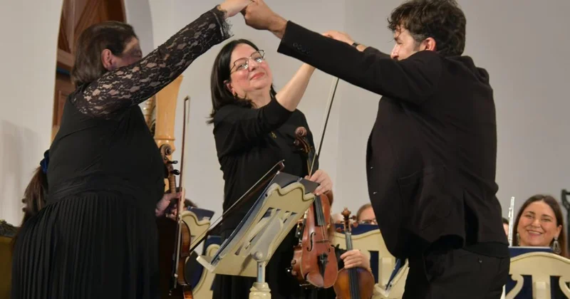 Üzeyir Hacıbəyli adına Azərbaycan Dövlət Simfonik Orkestrinin konserti baş tutub FOTO