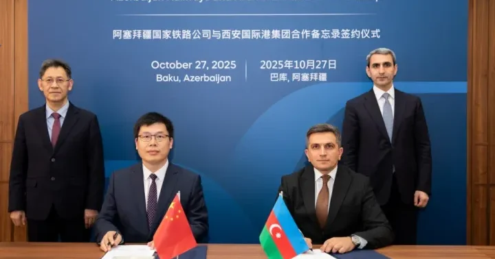 Azərbaycan Dəmir Yollar və Çinin Sian limanı anlaşdı