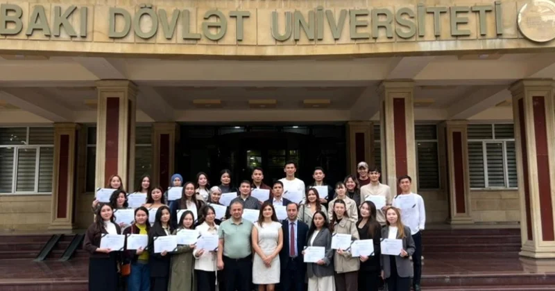 Abay Qazax Milli Pedaqoji Universitetinin magistrantları BDU da elmi təcrübə keçiblər