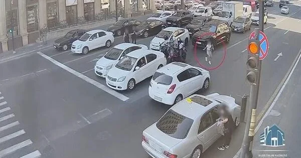 Piyadaların vurulma anı Anbaan video