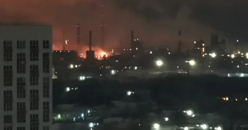 Загорелся Дом прессы ВИДЕО