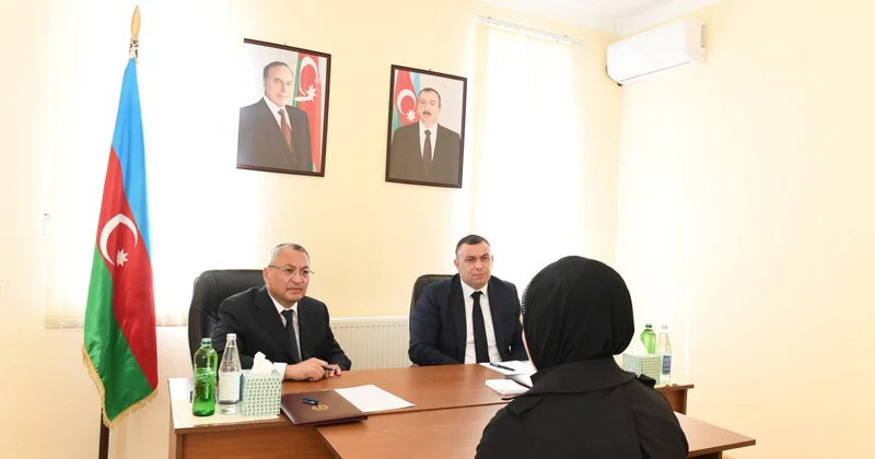 Rövşən Rzayev onların müraciətlərini dinlədi FOTOLAR
