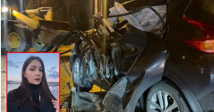 Traktor sürücüsü qadının maşınını vurdu; başını əzib öldürdü VİDEO