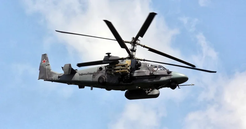 Rusiyanın daha bir “Ka 52” döyüş helikopteri məhv edilib Ekipaj həlak olub
