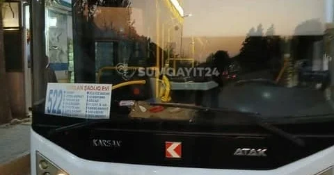 Saray Sumqayıt marşrutunda avtobus skandalı “Karsan”lar xətdən çıxarıldı: Daşıyıcı şirkətdən AÇIQLAMA