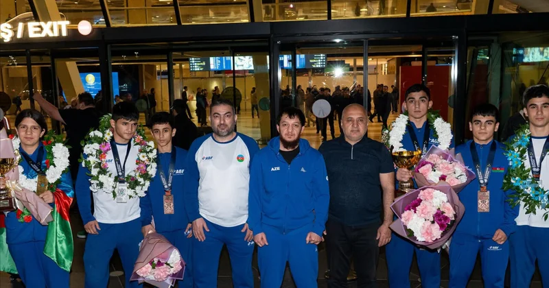 Сборная Азербайджана по боксу вернулась с чемпионата Европы U 15