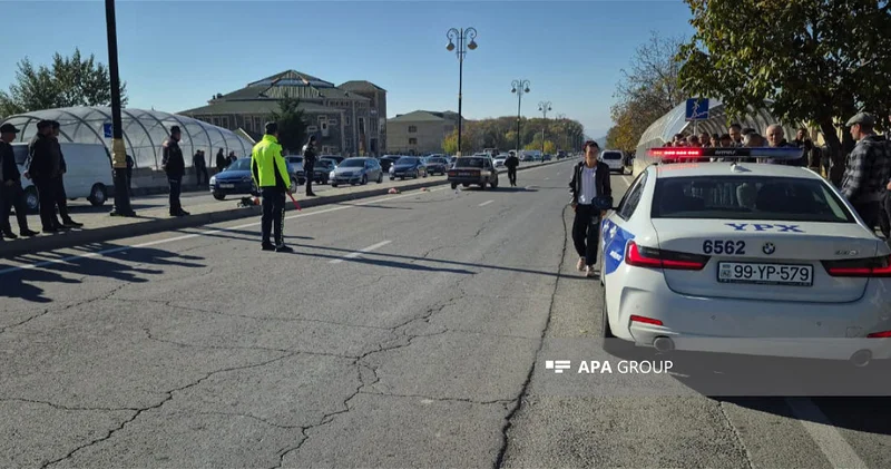 В Габале автомобиль насмерть сбил пожилую женщину ФОТО