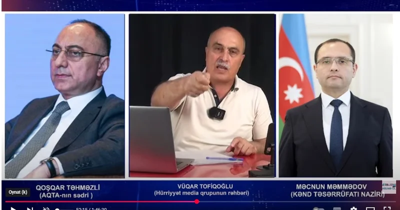 Vüqar Tofiqoğlunun .27.10.2025 ci il saat 16:00 da olan buraxılışı