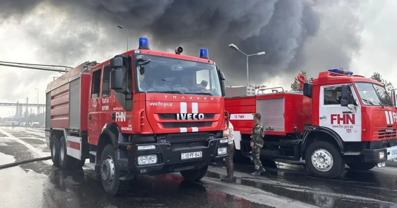 В Баку потушен пожар в ресторане