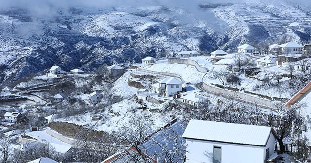 Bu rayonlara qar yağıb FAKTİKİ HAVA