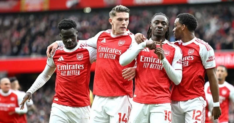 Arsenal İngiltərə Premyer Liqasında qələbə sayına görə ikinci klub olub