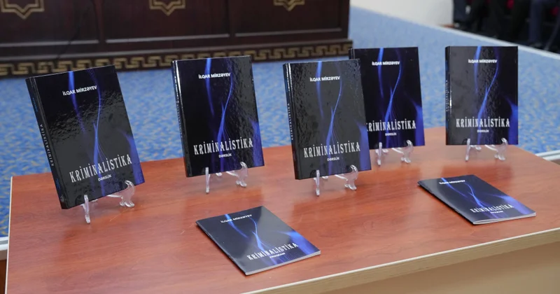 Naxçıvan Dövlət Universitetində “Kriminalistika” dərsliyinin təqdimatı olub