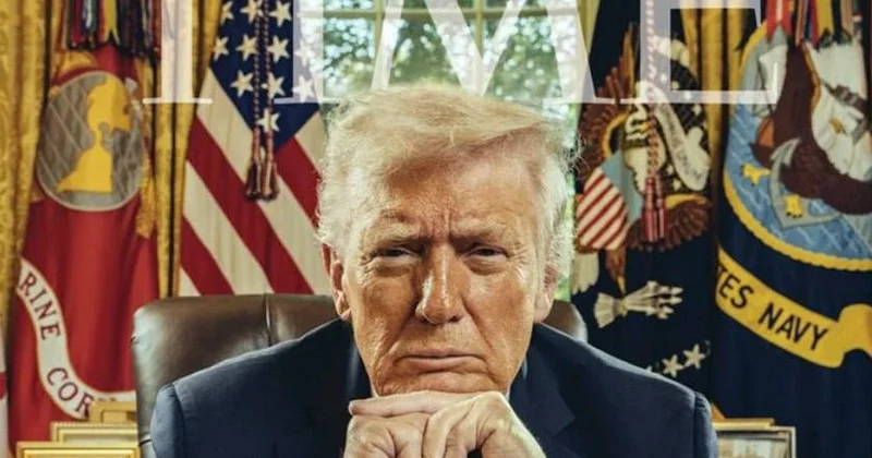 Time изменил обложку с Трампом после критики президента Minval Politika