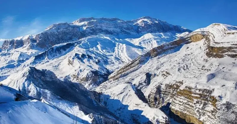 Şahdağ, Kəlbəcər, Qubadlı, Laçında qar yağıb FAKTİKİ HAVA