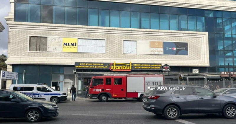 Bakıxanov qəsəbəsində restoranda yanğın olub YENİLƏNİB