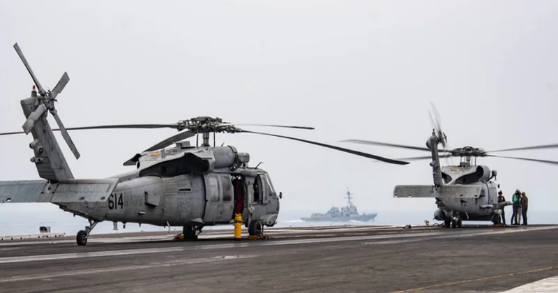 ABŞ hərbi təyyarəsi və helikopteri Cənubi Çin dənizində qəzaya uğrayıb