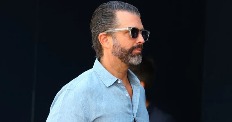 Trampın oğlu iş adamı ilə görüşdü