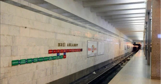 “Həzi Aslanov” metrosu ilə bağlı mühüm YENİLİK