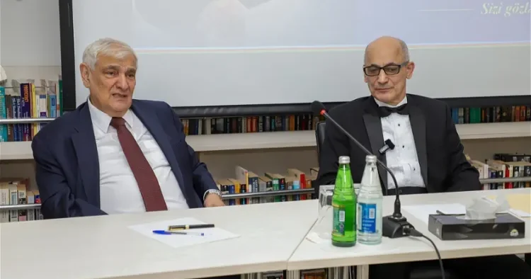ADU da professor Ramiz Yunusun “Subyekt olmaq” mövzusunda mühazirəsi təşkil olundu FOTO