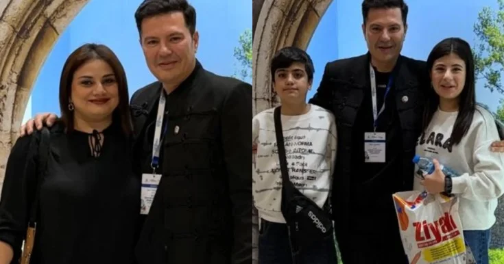 Əməkdar artist ailəsi ilə fotolar paylaşdı